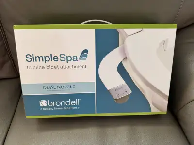 New in box. Simple bathroom upgrade that attaches to a compatible toilet setup. Looking for $50. Pri...