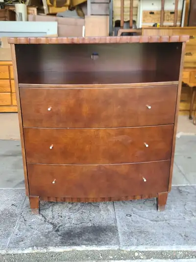 Wooden Dresser with 3 Drawers, View more
