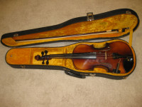 Vintage 4/4  (Full Size) Violin c/w Pickup