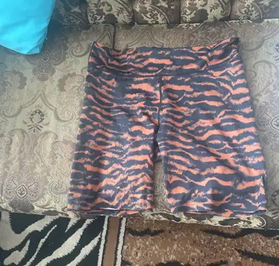 The Upside Tiger Print Bike Shorts, View more