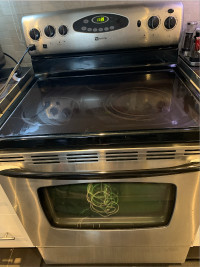 Maytag Mer5765rcs 30 in. freestanding electric stove range oven