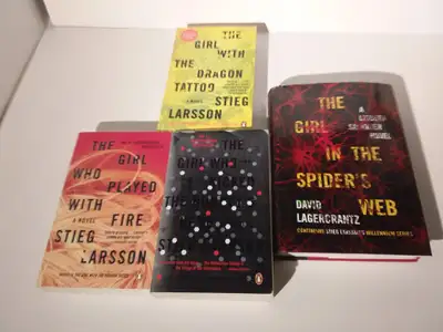 Millennium Books by Stieg Larsson & David Lagencrantz - Dragon, View more
