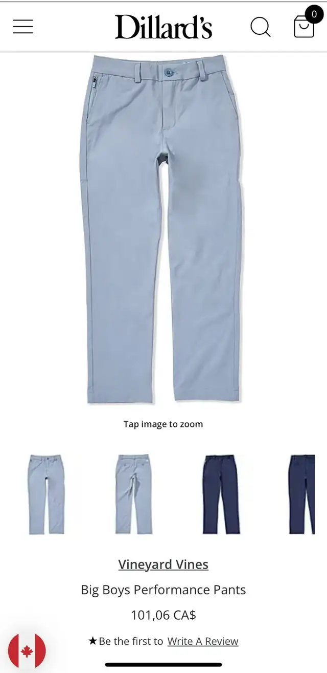 Vineyard Vines Boys Performance Pants in Kids & Youth in Bedford - Image 9