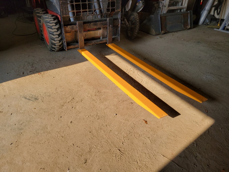 Fork extensions skid steer forklift Heavy Equipment Parts & Accessories Red Deer Kijiji