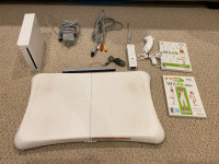 Nintendo Wii Console, Balance Board & Wii Fit Games
