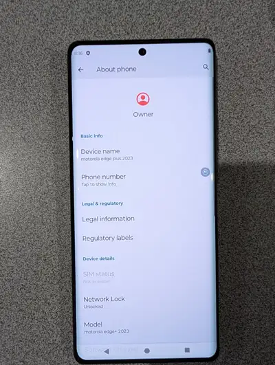 Motorola Edge+ 2023, View more