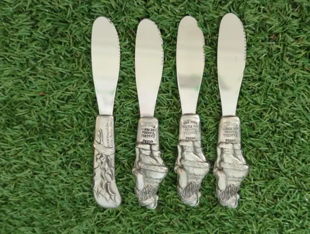 Seagull Pewter Pate Knives in Arts & Collectibles in City of Toronto - Image 3