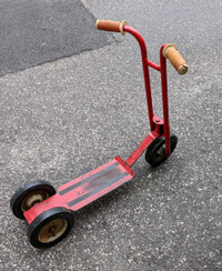 Vintage scooter.