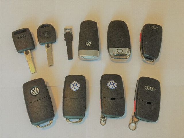 ~AUDI / VW / VOLKSWAGEN Remote Keys fobs cutting and programming in Other Parts & Accessories in Hamilton - Image 2