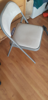 Two folding chairs for $5 each. Brand new !
