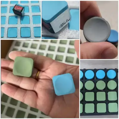 Massé Effect Chalk by Massé Cue Sports is a premium, tournament-grade billiards chalk known for bein...