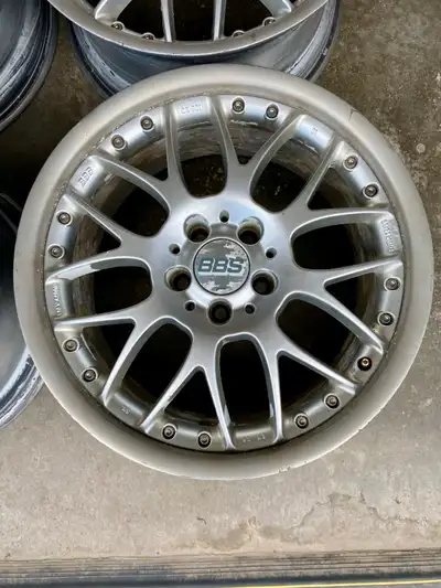 RARE Genuine BBS RX-501 Split Wheels in 18”. 5x112 bolt pattern. 8.5Jx18. ET32 Offset. Complete set...