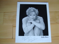 An Autographed 8" x10" Real Film Picture of Holly Raye