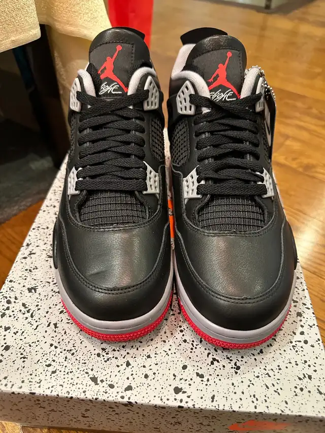 Jordan 4 “Bred Reimagined” / Size 9.5 DS in Men's Shoes in City of Toronto - Image 6