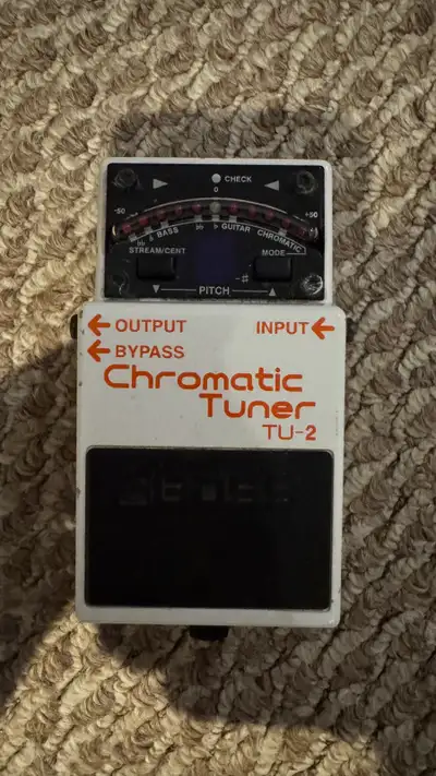 Boss chromatic tuner TU-2, View more