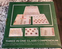 Glass Chess 3 in 1 - $5