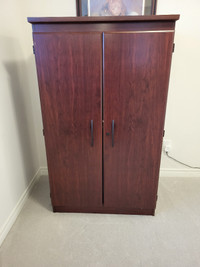 Cherry Wood 2 Door Cabinet
