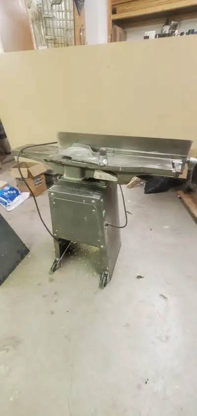 Wood lathe needs a motor. Comes with turning chisels and stand. All for $75. 6" Jointer is in great...