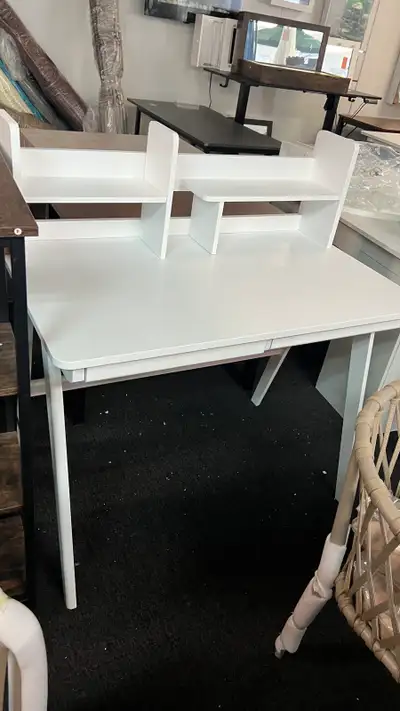 solid wood beautiful desk with 2 drawers, View more