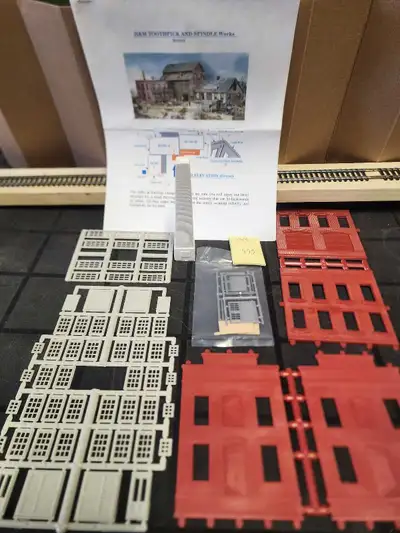 3-Building Kit H&M Toothpick & Spondle Works Opened, but nice condition & appears complete with asse...
