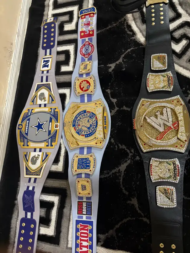 Custom Dallas Cowboys WWE Championship Belt Wrestling Title Rep in Arts & Collectibles in Mississauga / Peel Region - Image 2