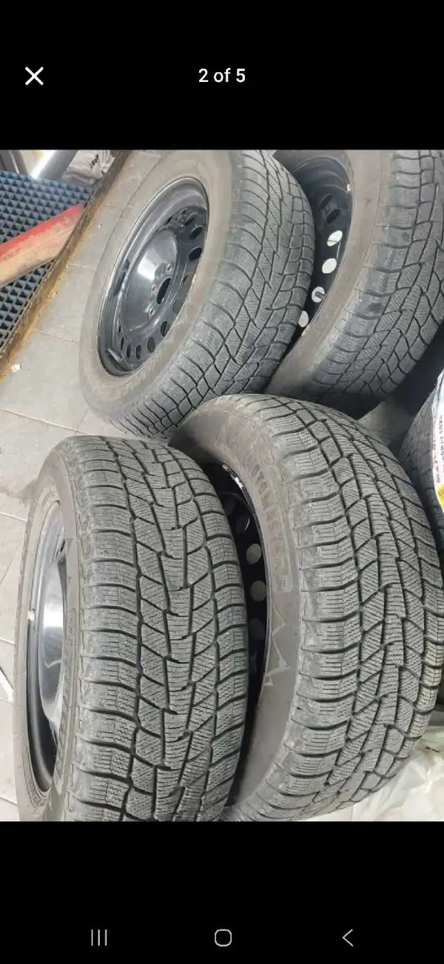 235/60R17 MOTOMASTER WINTER EGDE TIRES + RIMS. in Tires & Rims in Oshawa / Durham Region - Image 3