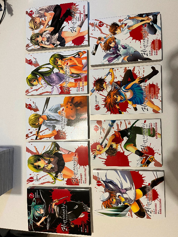 Higurashi manga full collection dans Bandes dessinées  à Lac-Saint-Jean - Image 3