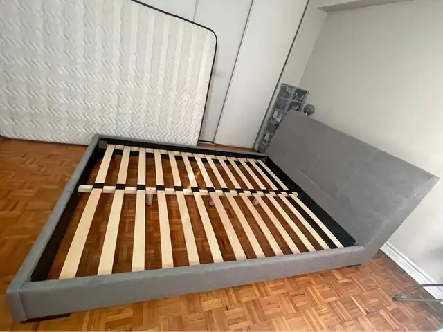 Upholstered Platform Bed Frame