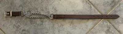 Brown Leather Martingale Training Dog Collar (Read Description), View more