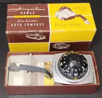 Vintage Airguide Nomad De Luxe Model 79 Auto Compass in Box