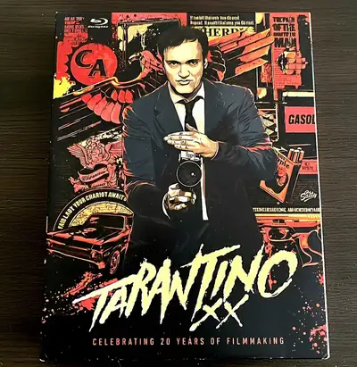 PENDING SALE Dive into the cinematic world of Quentin Tarantino with the Tarantino XX Blu-ray collec...