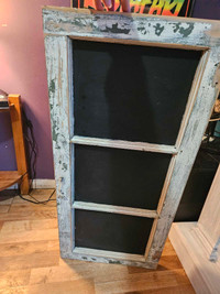 Antique window frame