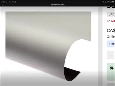 Draper projection screen material 16:9 aspect 120” in a tube DIY, View more