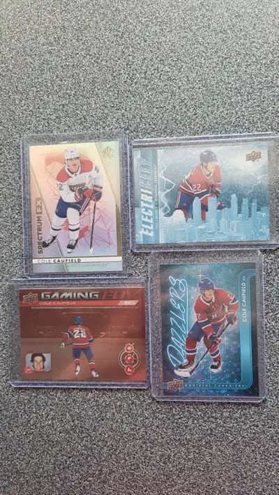 Montreal Canadiens Cole Caufield 12 Carte Hockey Card, View more