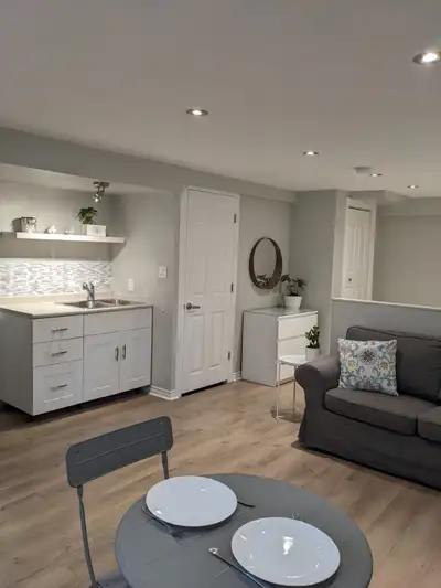 Newly Upgraded 1-Bedroom Lower Suite (Open-Concept Layout) — Perfect for a Single Professional. The...