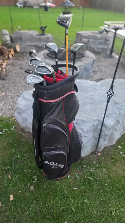 Tour Edge RIGHT Golf Clubs TAYLORMADE Driver Adams Cart Bag, View more