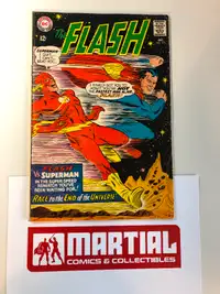 2nd Superman vs Flash race in Flash #175 comic $70 OBO