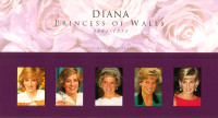 Timbres Diana Princess of Wales NEUFS