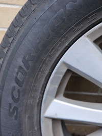 Pirelli Scorpion All season tires with Mazda Rims 225/65/R17