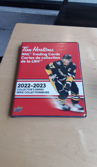 Tim Horton hockey 252 card set 2022-2023 in binder