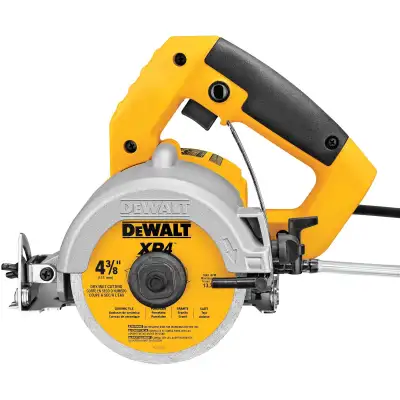 DEWALT Wet/Dry Tile Saw, Masonry, 4-3/8-Inch DWC860W, View more