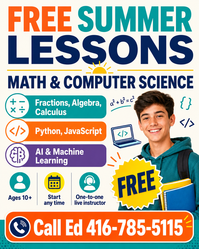 Free Math and Programming Lessons Python Java Algebra Calculus520323868404623361