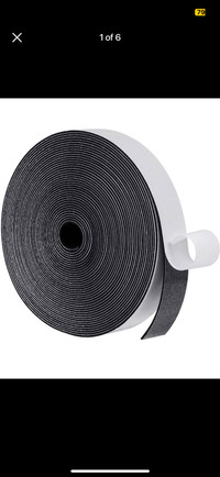 Adhesive Foam Tape-1 Roll, brand new