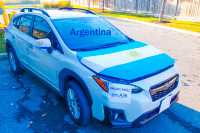 Argentina, Car FLag, Messi, Hood cover, World Cup 2022, soccer