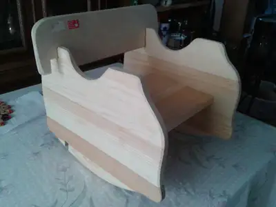 Kids Wooden Booster / Rocking Chair, View more