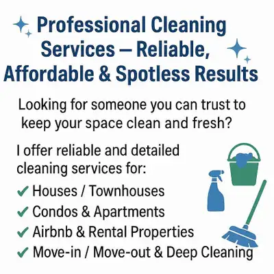 Professional Cleaning Services, View more