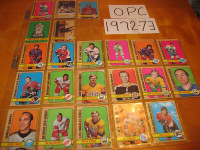 carte hockey cards+OPC 1970A1989 Durivage 1992-93 -94 Post 82-83