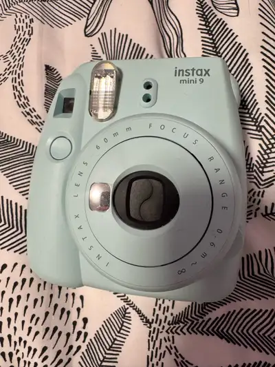Got the camera a few years ago and used it about twice. 1 pack of instant film. Great condition and...