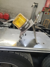 Two rotating lights for a 579 Peterbilt