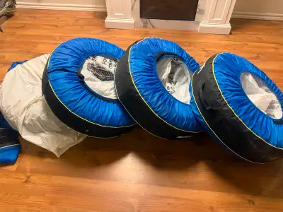 For Sale: Set of 4 Goodyear Winter Tires on Rims – 16” Get ready for winter with this reliable set o...